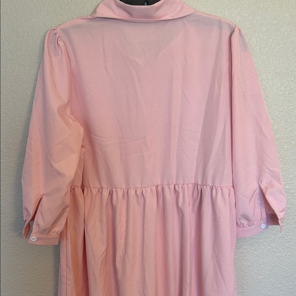 SHEIN Light Pink Long Sleeve Dress - Picture 5 of 6